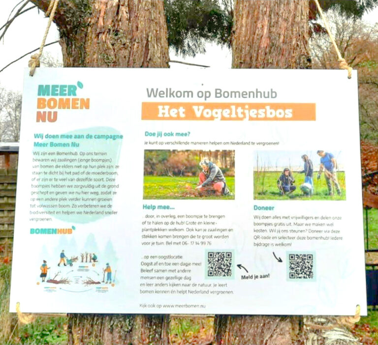 Bomenhub-bord-Vogeltjesbos